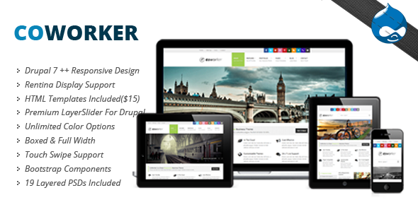 Drupal Coworker theme