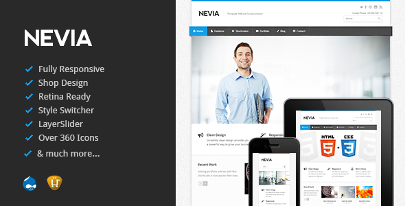 Drupal Nevia Theme