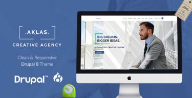 Drupal 8 Aklas Theme