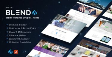 Drupal Blend Theme