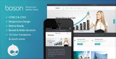 Drupal Boson theme