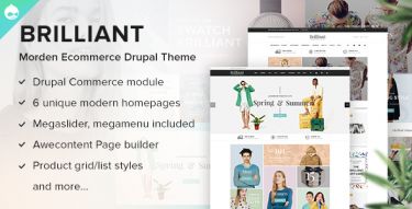 Drupal Brilliant Theme