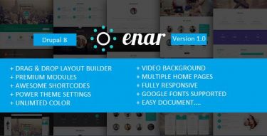 Drupal Enar Template