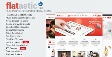Drupal Flatastic Theme