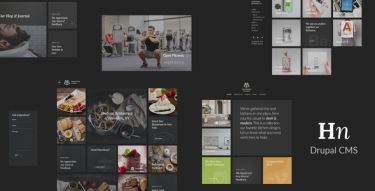 Drupal Hudson Creative template