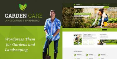 WordPress Garden Care Theme
