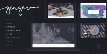 WordPress Ginger Theme