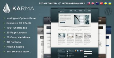 WordPress Karma Theme