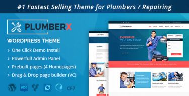 WordPress PlumberX Theme