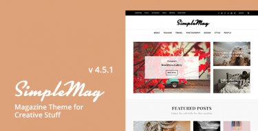 WordPress SimpleMag Theme