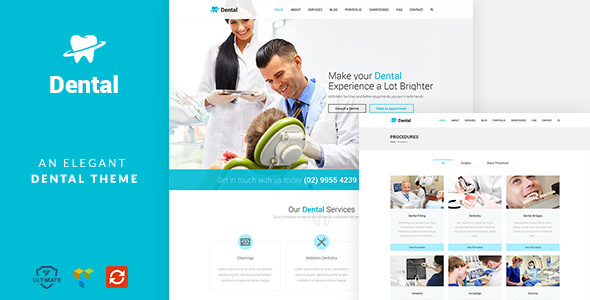 WordPress Dental Health Theme