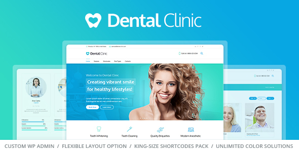 wordpress medical dental theme