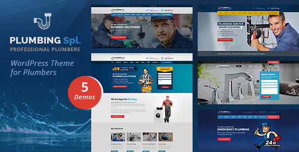 WordPress Plumbing Spl Theme