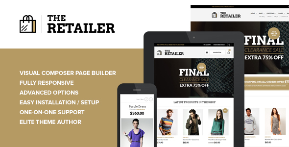 WordPress The Retailer Theme