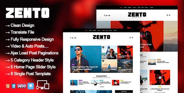 WordPress Zento Theme